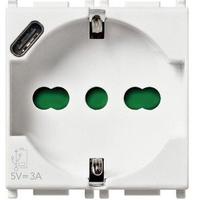 Vimar Plana presa universale + usb C