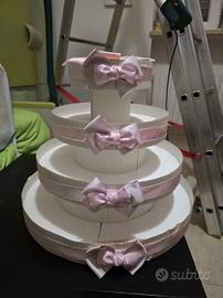 Torta finta porta confetti