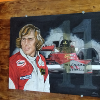 Dipinti a tempera - Eroi della F1