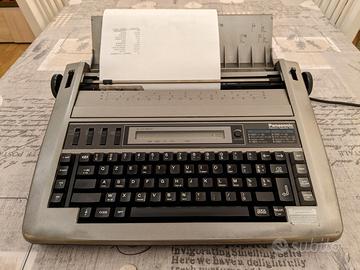 Macchina da scrivere elettronica PANASONIC R195