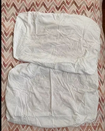 2 lenzuola per culla del passeggino