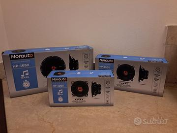 Set 3 Coppie di Casse Norauto