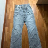 Jeans flared grigi zara