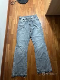 Jeans flared grigi zara