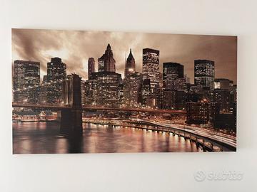 Quadro New York largo 143 cm - alto 77 cm