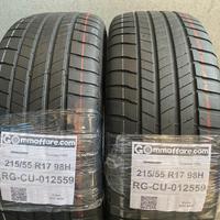 2 pneumatici bridgestone 215/55 r17 98h cu12559