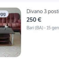 Tavolo laccato color legno