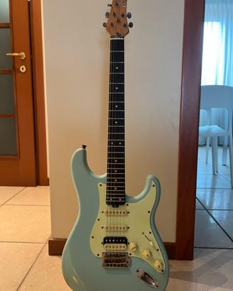 Chitarra elettrica eko aire relic daphne blue