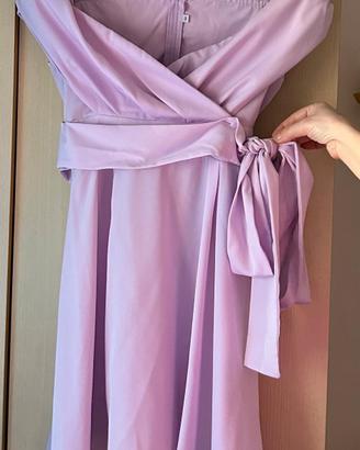Vestito elegante lilla 