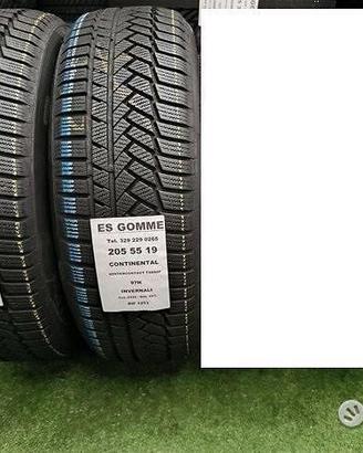 2 gomme 205 55 19 CONTINENTAL INV RIF1253