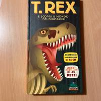 T-Rex modellino e libro