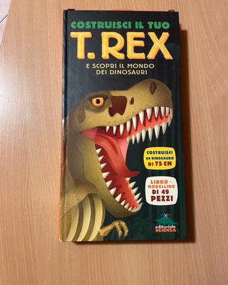 T-Rex modellino e libro
