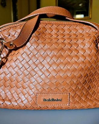 Borsetta Baldinini in pelle intrecciata