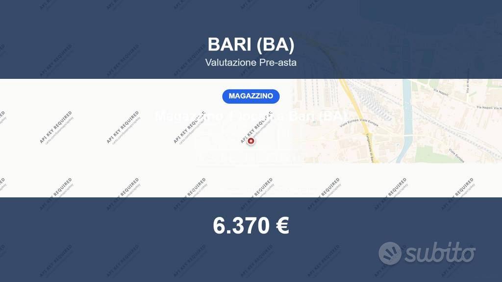 Immobile in asta di 19 m² a Bari