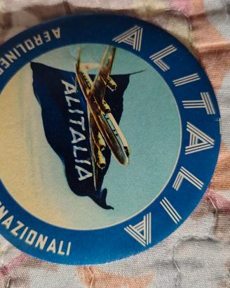 Adesivo per bagagli dell'Alitalia