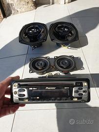 Casse auto JVC + stereo Pioneer