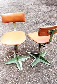 Sgabelli originali Vintage
