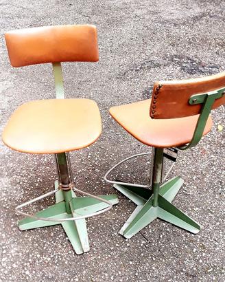 Sgabelli originali Vintage