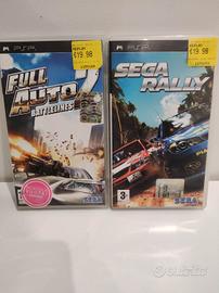 sega rally. full auto 2 psp