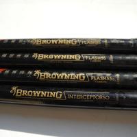 canne da pesca bolognesi browning vintage