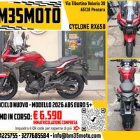 Cyclone RX6 650 Abs 2026 - SU STRADA