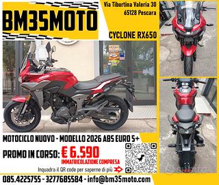 Cyclone RX6 650 Abs 2026 - SU STRADA