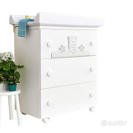 Cassettiera Fasciatoio Pali birba con Vaschetta