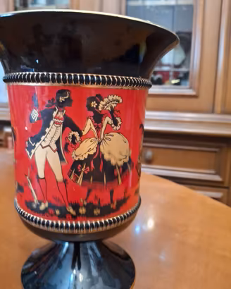 VASO PORCELLANA FIORENTINA