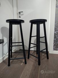 Set di 2 sgabelli da cucina