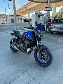 YAMAHA MT-07 2022 icon blue