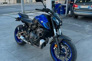 YAMAHA MT-07 2022 icon blue