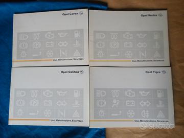 Libretti manutenzione Opel d'epoca originali nuovi