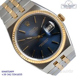 ROLEX  Datejust Oysterquartz 17013 Soleil blue