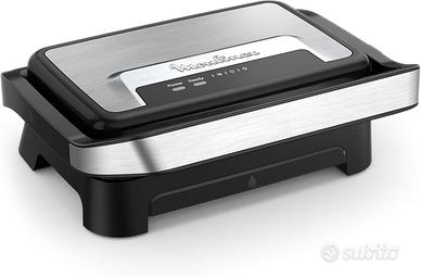 Moulinex Inicio Compact, Grill per Panini & Grill,