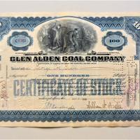 Azioni Glen Alden Coal Company 1925