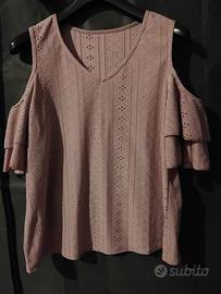 maglia estiva donna spalle scoperte