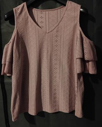 maglia estiva donna spalle scoperte