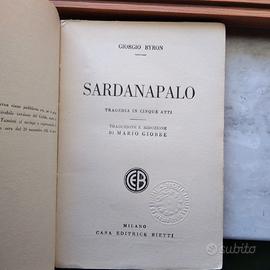Sardanapalo - Giorgio Byron - Ed. Bietti (Trad. Ma