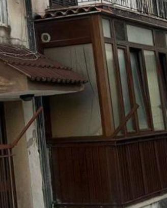 Veranda per balcone interamente in pvc