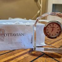 Orologio cristallo Ottaviani da tavolo