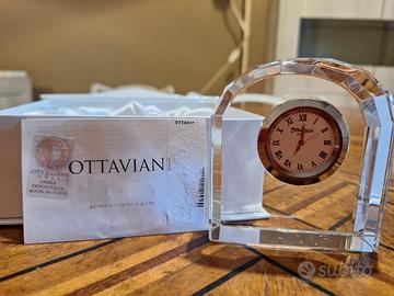 Orologio cristallo Ottaviani da tavolo