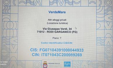 Casa vacanze a Rodi Garganico