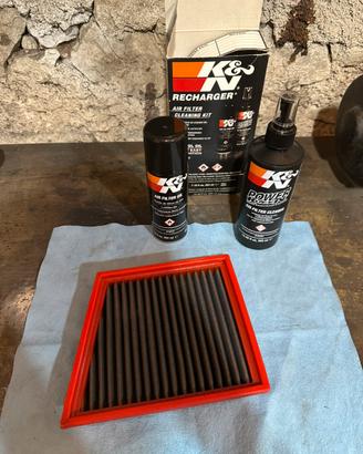 Kit filtro aria BMC + mantenimento H&N Fiesta mk7