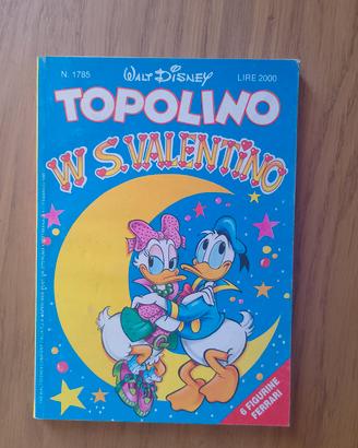 TOPOLINO N. 1785 – RARO – SENZA GADGET