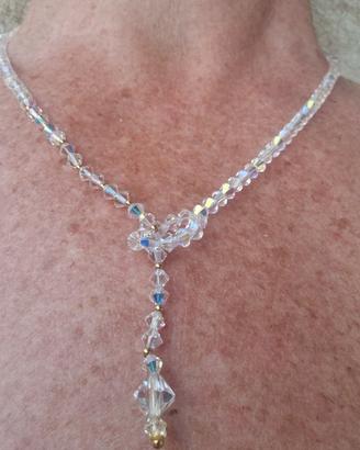 Collana swaroski  con cartellino 