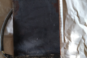 Porta targa per macchine agricole