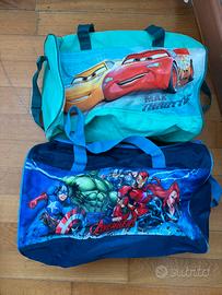 Borsa a tracolla bambino x 2 Cars e Avengers