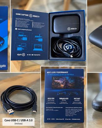 Elgado HD60 S+ scheda d’acquisizione 4K60 HDR