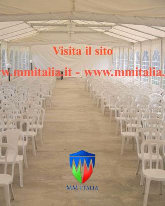 Tendoni per Feste Professionali  8,0 x 20,0 x 4,4