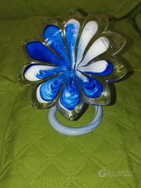fiore in vetro creazioni Silvestri  Cristall